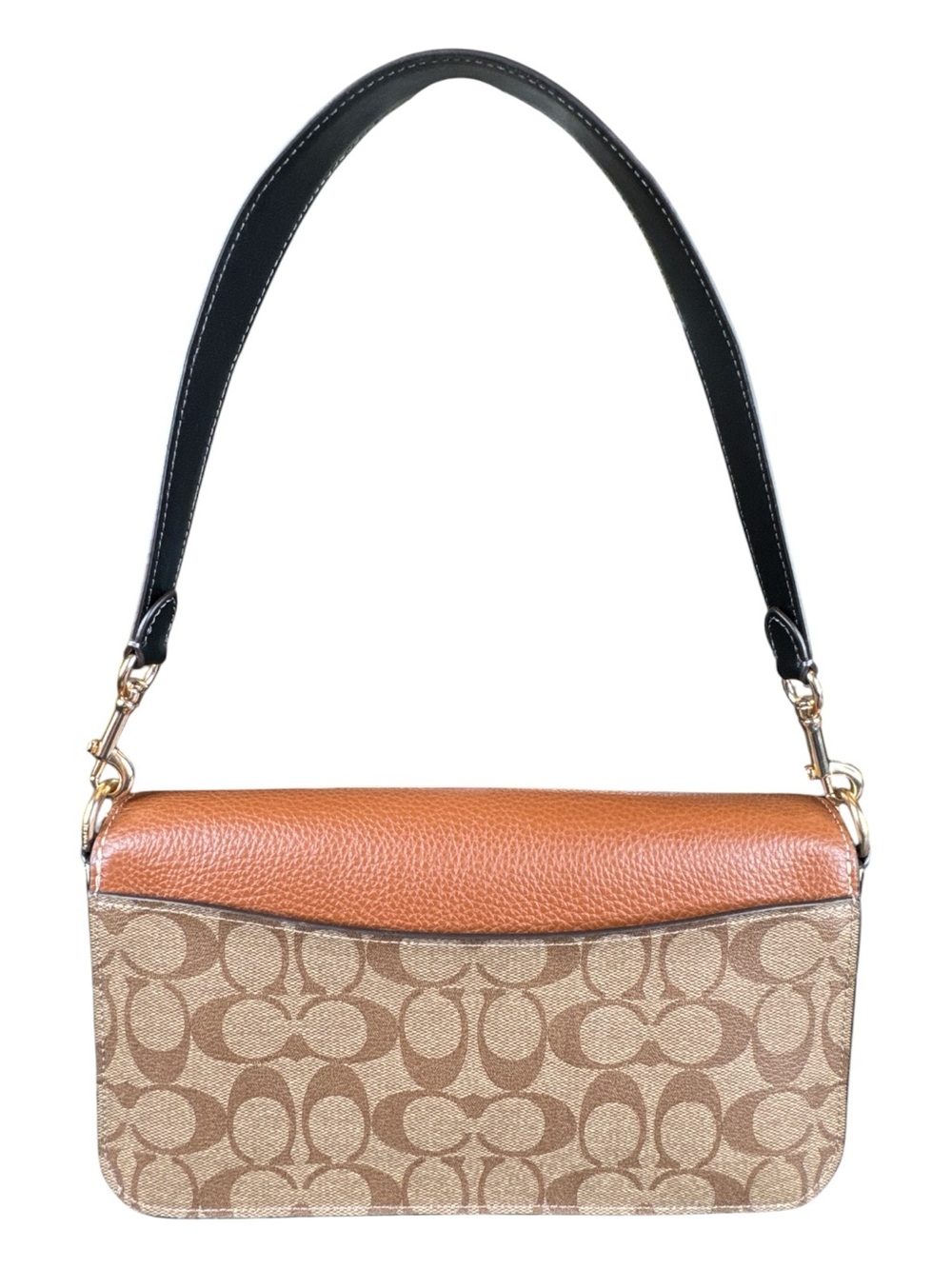 COACH Morgan Shoulder Bag in Colorblock Signature Canvas - Picture 2 of 11